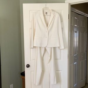 Pearl / Ivory 3 Piece Pantsuit and Skirt Set